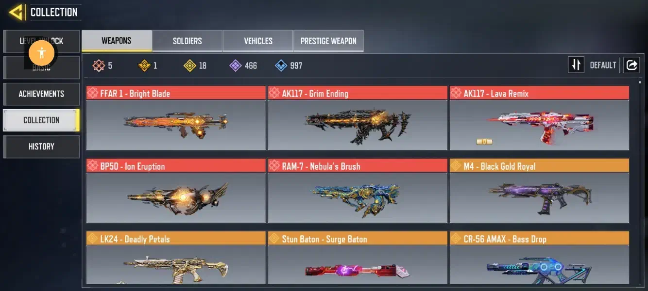 اکانت کالاف موبایل|کنسول، بازی ویدئویی و آنلاین|تهران, شهرک غرب|دیوار