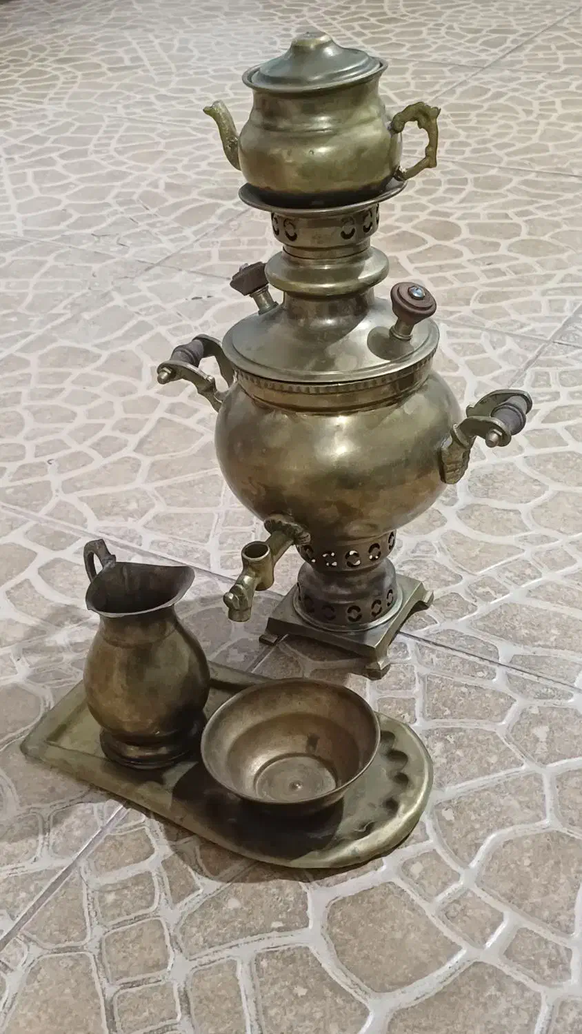 سماوروکتری|کلکسیون اشیاء عتیقه|اسلام‌‌آباد غرب, |دیوار