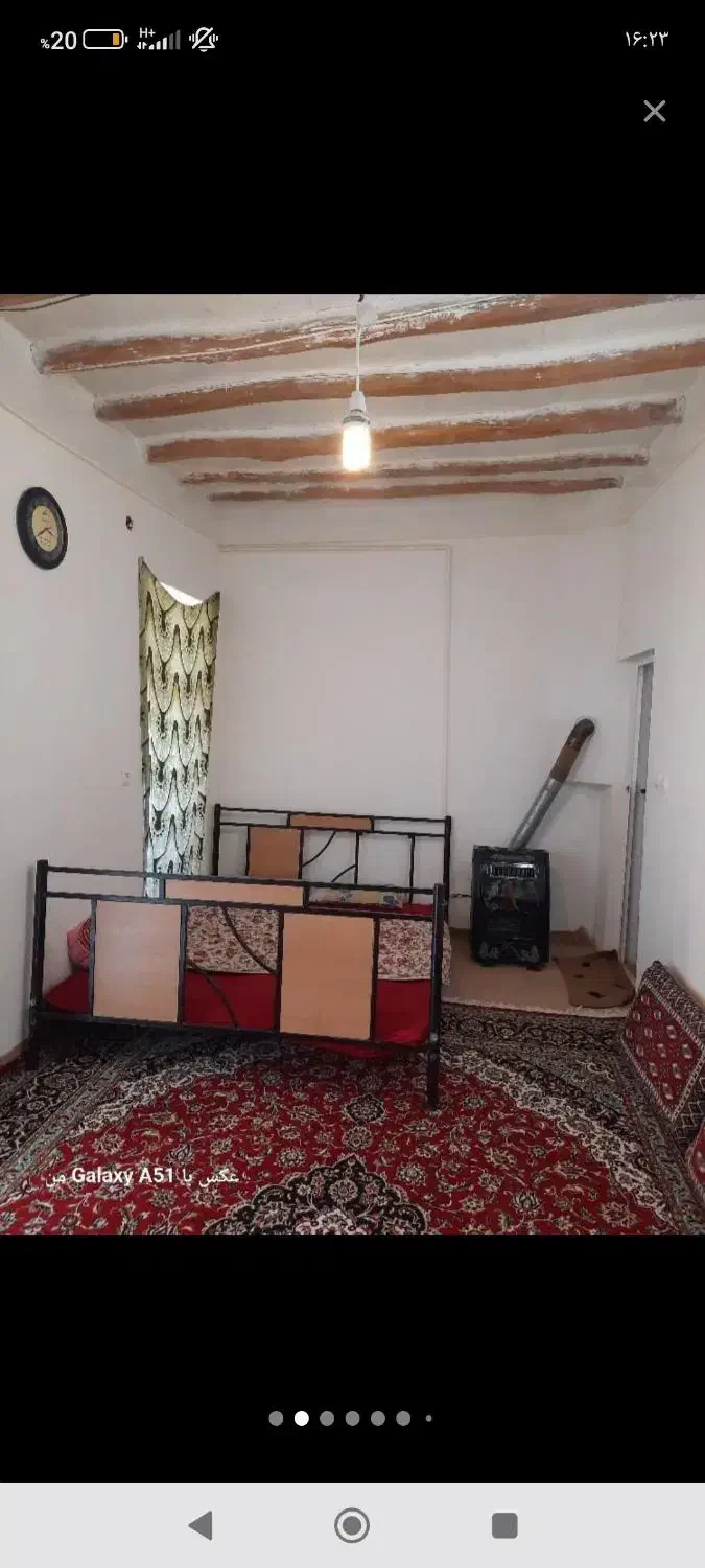 دو عدد تخت فلزی با نئوپان|تخت و سرویس خواب|نیشابور, فضل|دیوار