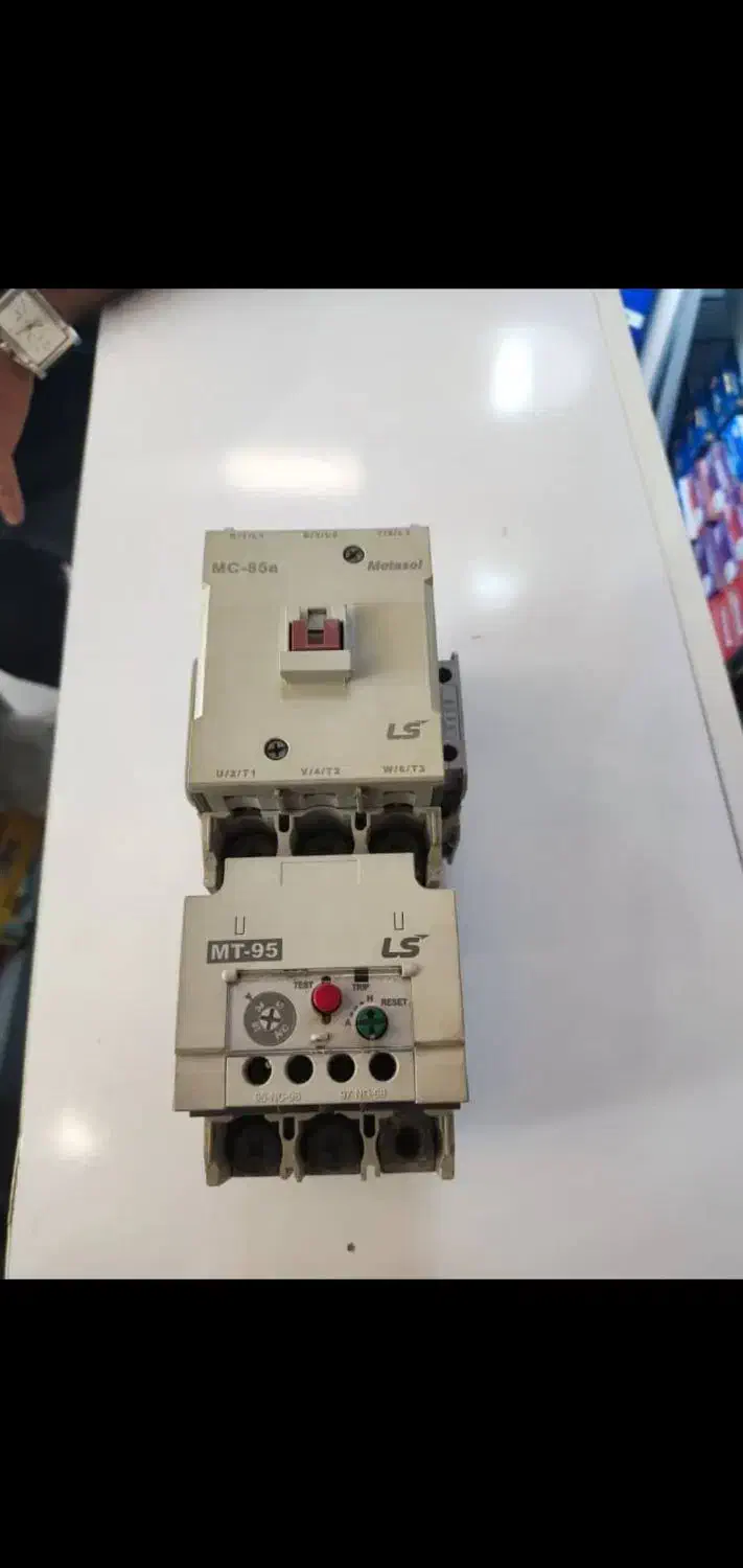 کنتاکتور 85امپر LSکره ای|مصالح و تجهیزات ساختمان|مشهد, آیت الله خامنه‌ای|دیوار