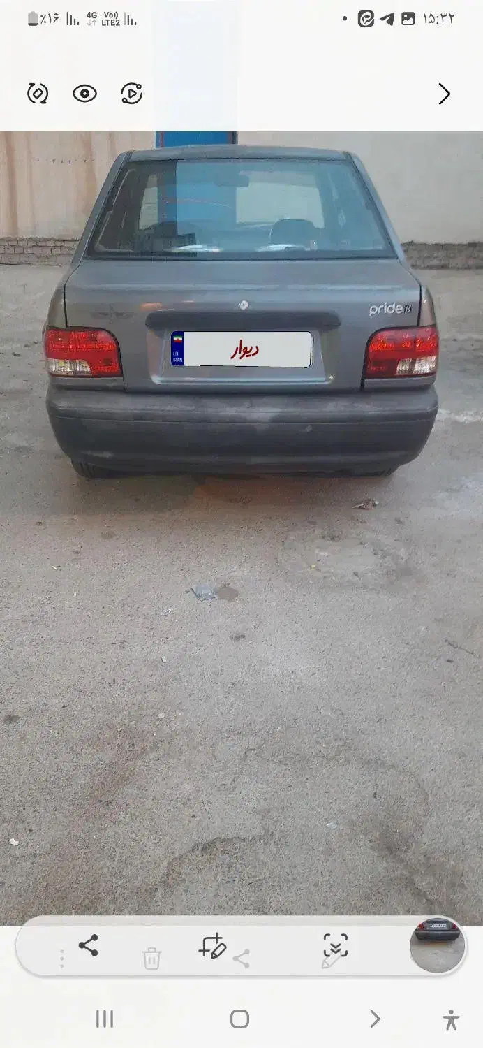 پراید ۸۹|خودرو سواری و وانت|بندر ماهشهر, |دیوار