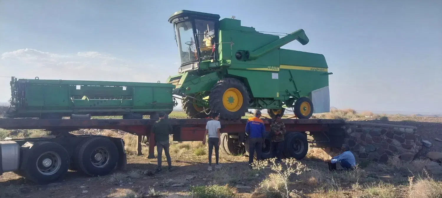 کمباین جاندیر موتور یوچای مدل ۱۴۰۳ شروع به کار ۴۰۴|خودرو سنگین|کدکن, |دیوار