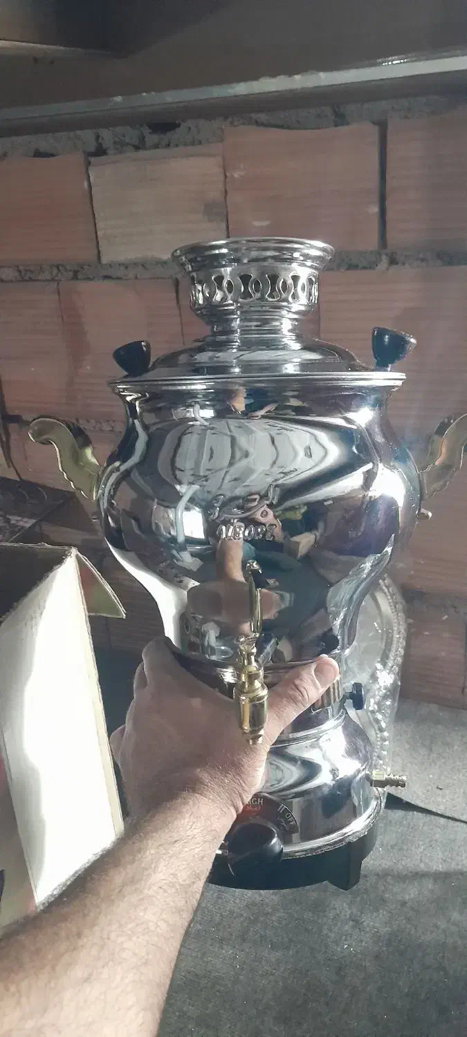 سماور نو گاز سوز|سماور، چایساز، قهوهساز|زرند, |دیوار