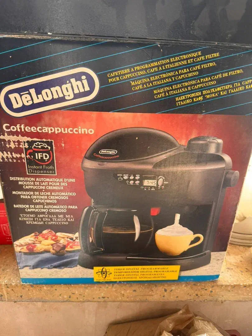 قهوه ساز دلونگی|سماور، چای‌ساز، قهوه‌ساز|اصفهان, باغ زرشک|دیوار