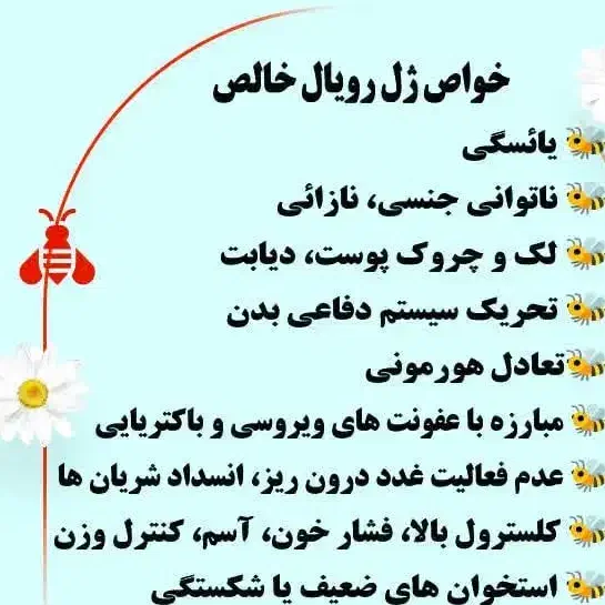 ژل رویال صد در صد خالص و ارگانیک|خوردنی و آشامیدنی|یزد, |دیوار