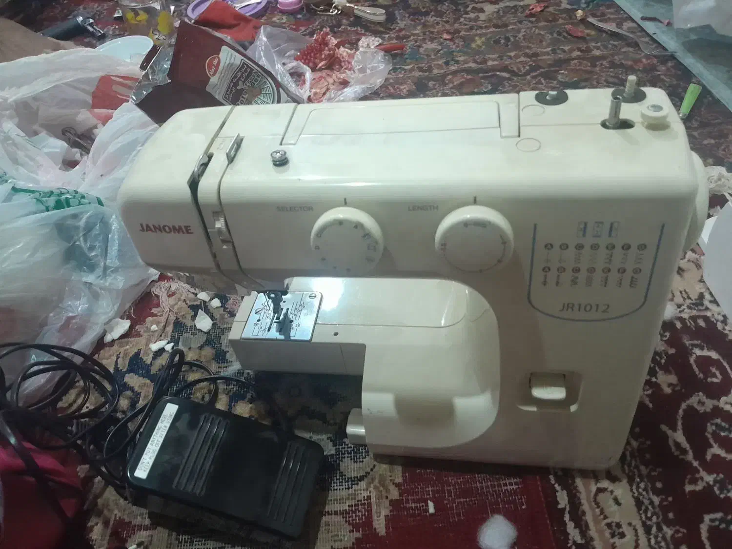 چرخ خیاطی ژانومیه اصلی سری اول|چرخ خیاطی و ریسندگی|تهران, امام زاده عبدالله|دیوار