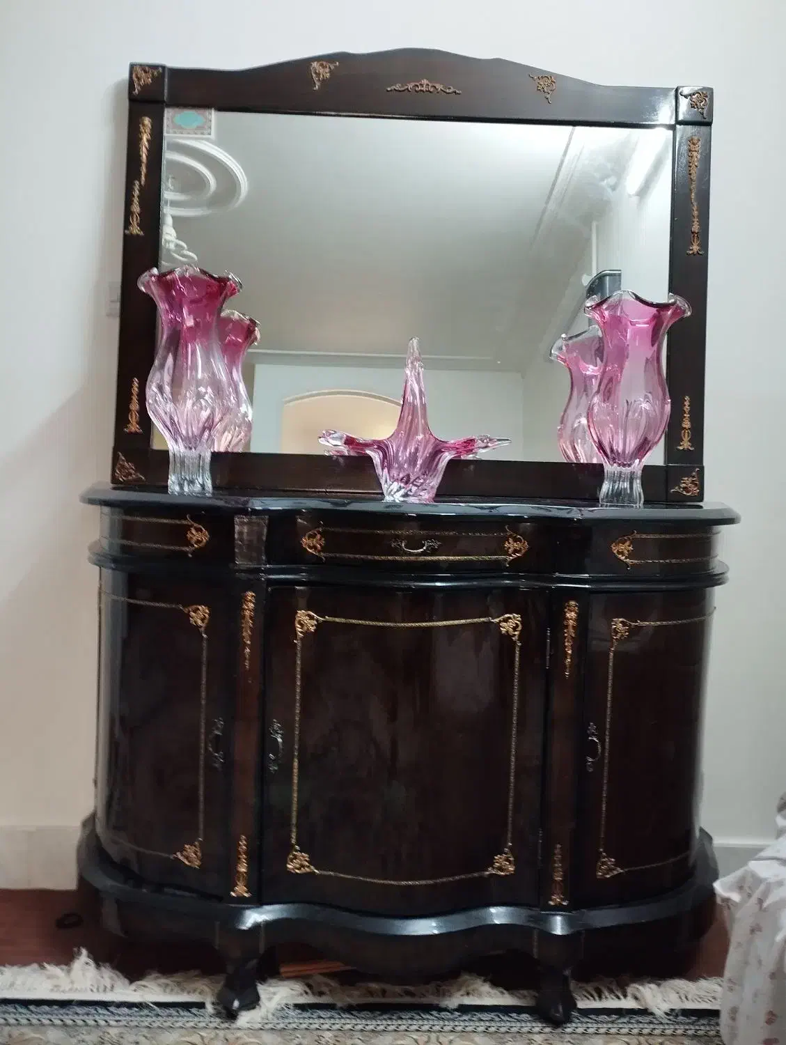 آیینه کنسول|بوفه، ویترین، کنسول|قم, شهدا|دیوار