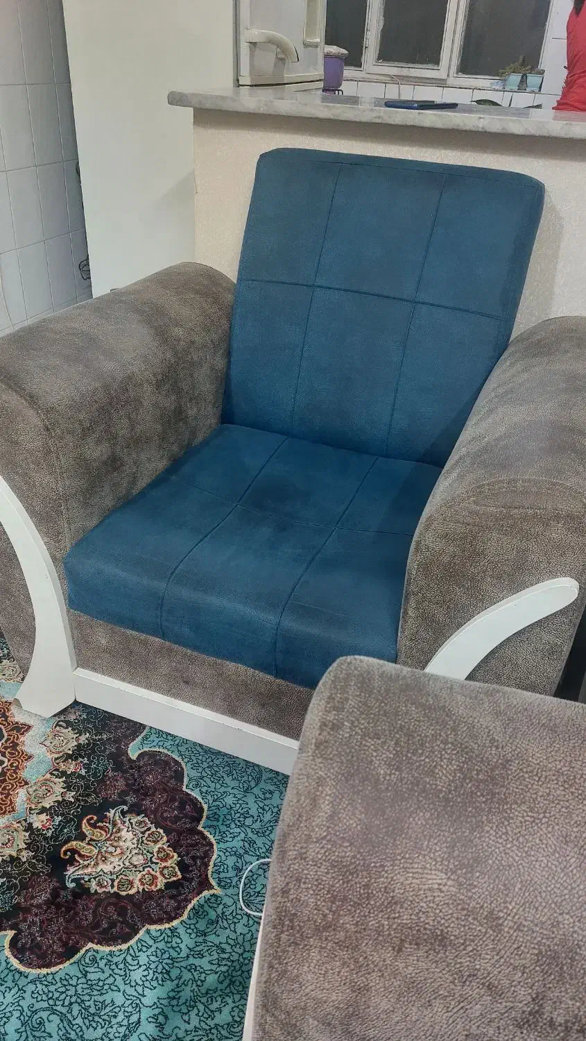 مبل راحتی 7نفره|مبلمان خانگی و میز عسلی|تهران, دهم فروردین|دیوار