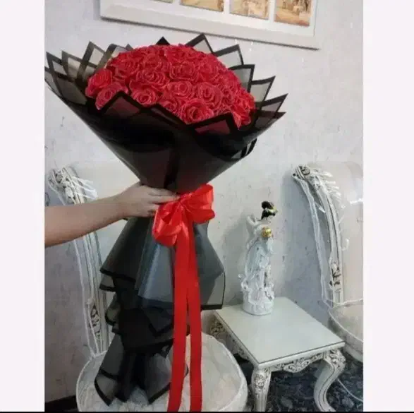 انواع دسته گل های روبانی|گل مصنوعی|میاندوآب, |دیوار