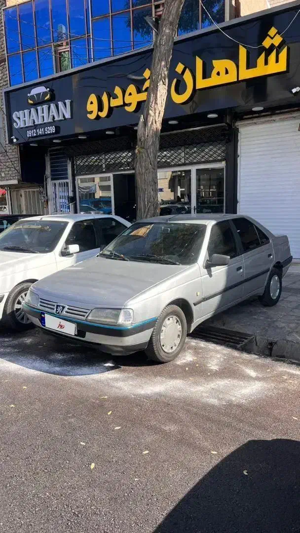 پژو۴۰۵نقره ای مدل۸۷|خودرو سواری و وانت|زنجان, |دیوار