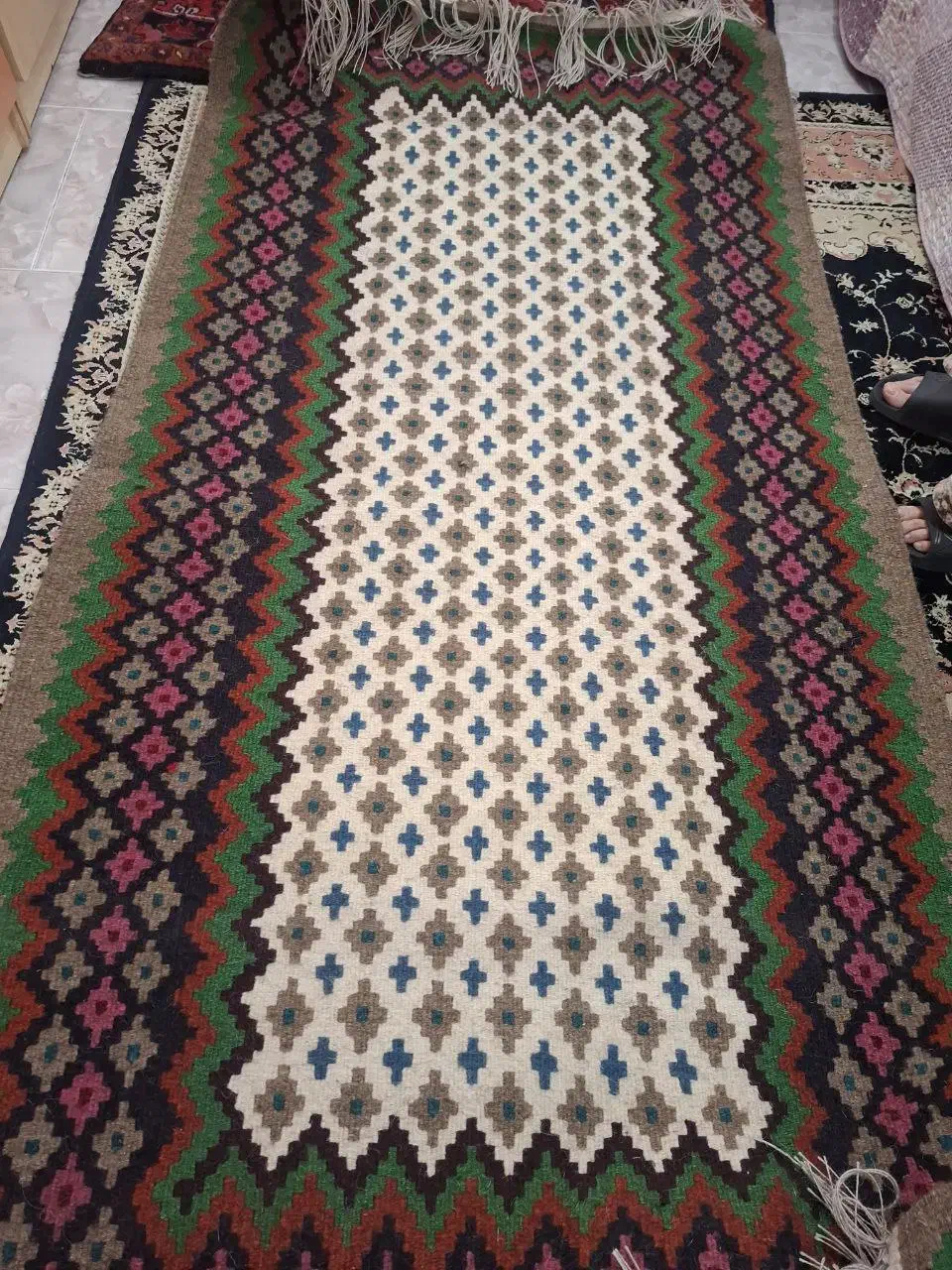 گلیم|گلیم، جاجیم، گبه|فردیس, فرامرزیه|دیوار