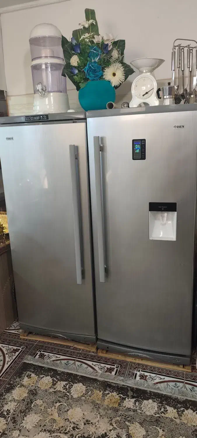 یخچال فریزر ایسان بدون برفک درحدنو|یخچال و فریزر|تربتحیدریه, باغ سلطانی|دیوار