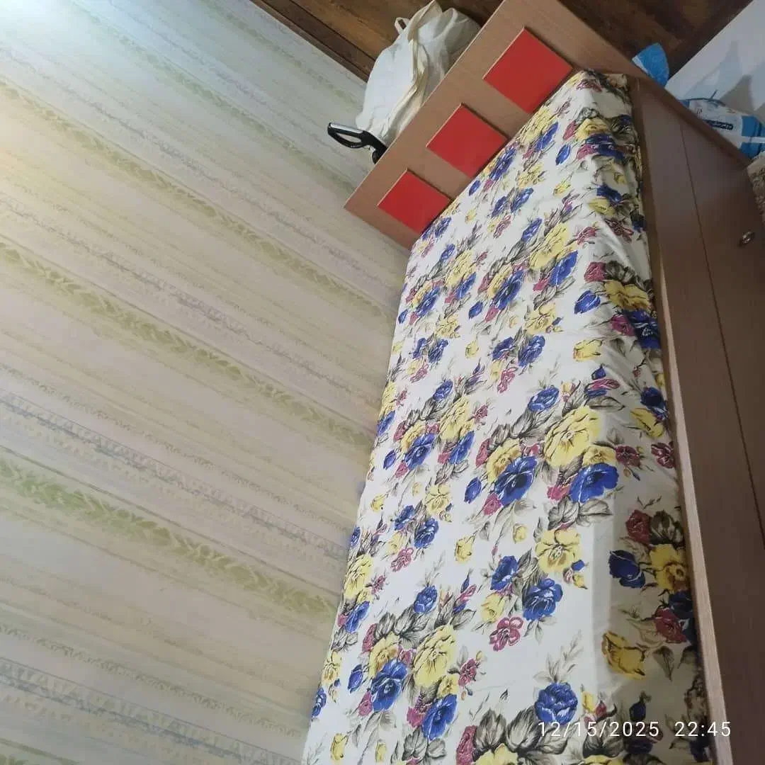 تخت دوطبقه همراه تشک درحد نو- جنس ام دی اف باکیفیت|تخت و سرویس خواب|مشهد, سید رضی|دیوار