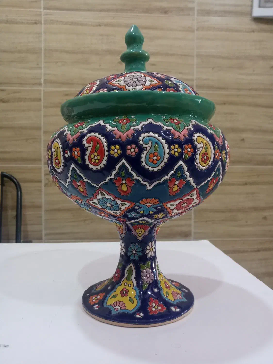سفال میناکاری در روانسر|صنایع دستی و سایر لوازم تزئینی|جوانرود, |دیوار