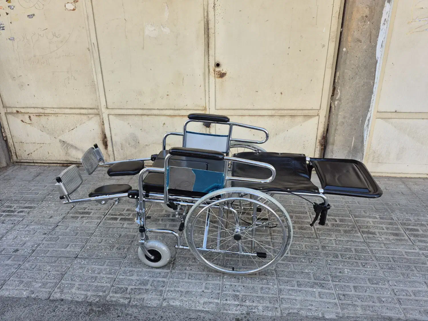 ویلچر برانکاردی تختخواب شو چند کاره|آرایشی، بهداشتی، درمانی|شاهین‌شهر, مخابرات (شهید بهشتی)|دیوار