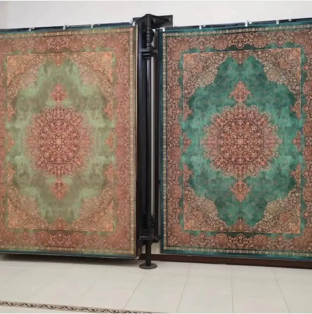 فرش کلاردشت/کد5005طوسی فیلی ارغوانی|فرش|شیراز, لاله|دیوار