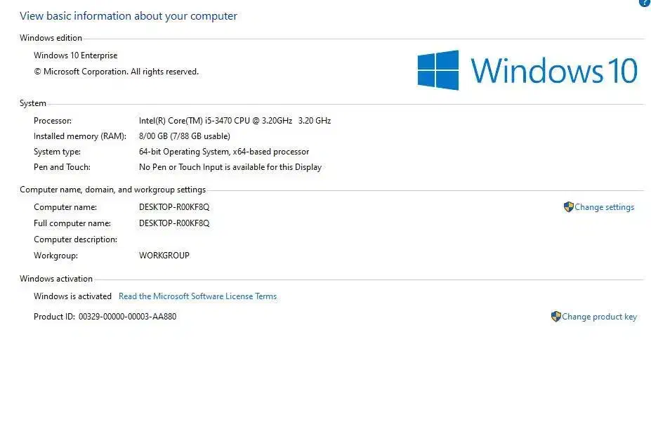 کامپیوتر all in one برند hp|رایانه رومیزی|خمین, |دیوار