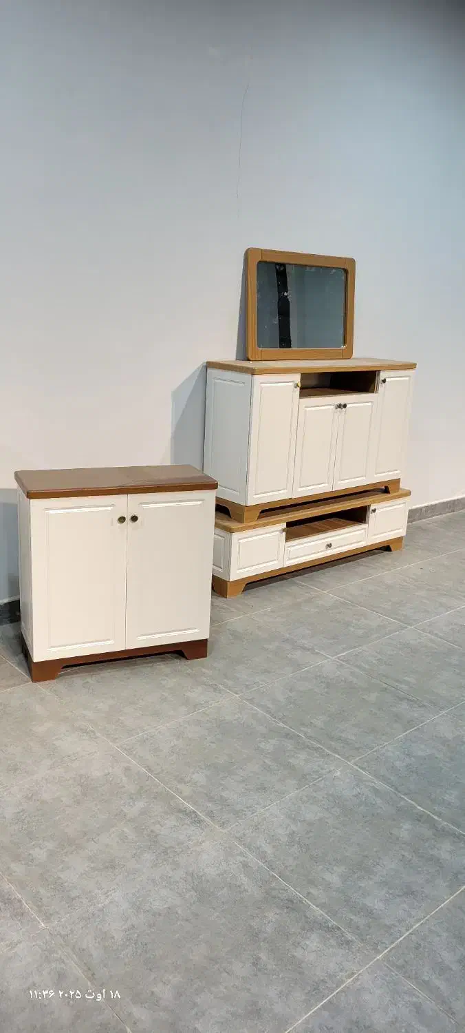 اینه کنسول لیزری|بوفه، ویترین، کنسول|رشت, یخسازی|دیوار