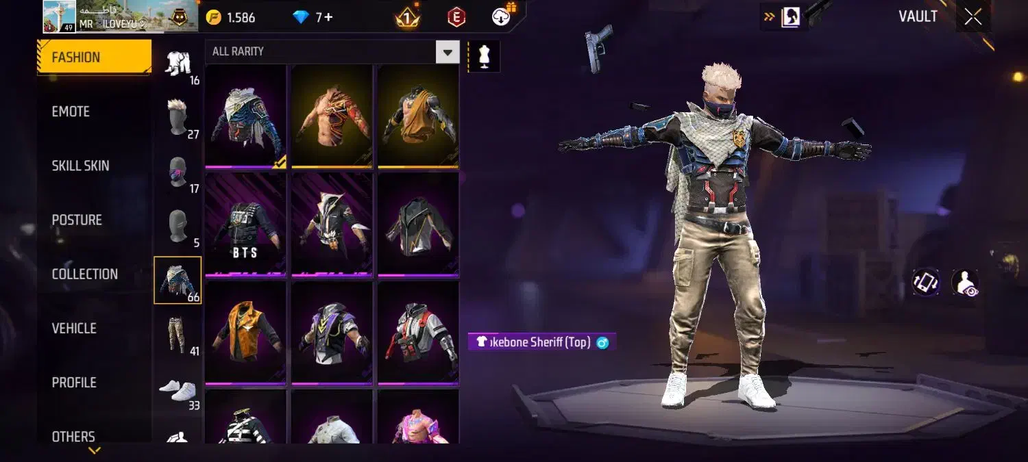 اکانت فریفایر|کنسول، بازی ویدئویی و آنلاین|زرند, |دیوار