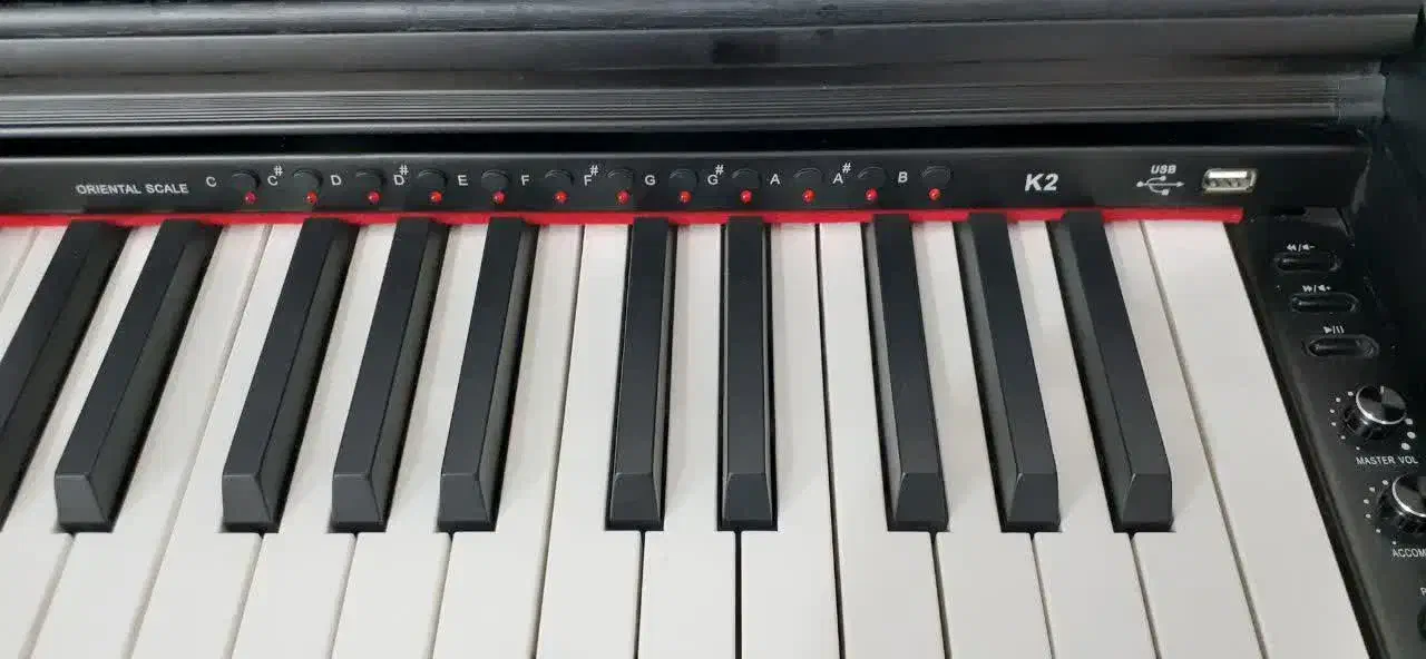 پیانو دیجیتال Kaiser مدل K2|پیانو، کیبورد، آکاردئون|فلاورجان, |دیوار