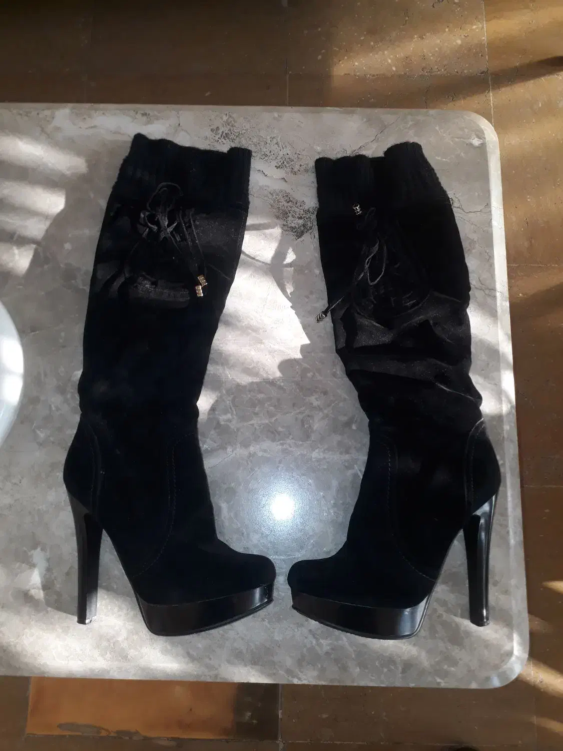 پوتین بلند زنانه سایز ۳۸پوتیت|کیف، کفش، کمربند|اندیشه, اندیشه فاز ۴|دیوار