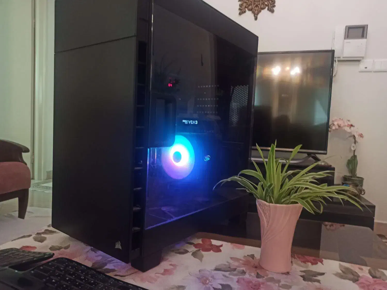 کیس شیک عریض کلاسیک پنجره و نور Corsair Carbide|قطعات و لوازم جانبی رایانه|تهران, شهرک بوعلی|دیوار