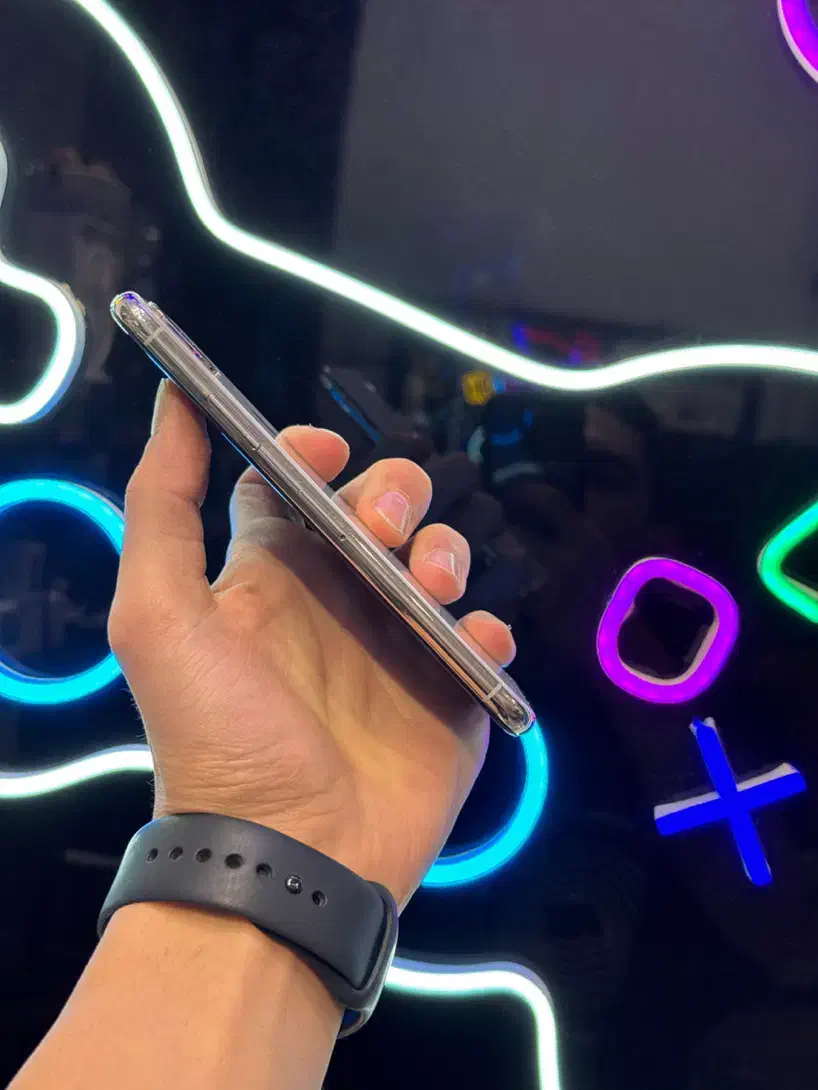 Iphone X 64g silver تمیز|موبایل|تهران, آجودانیه|دیوار