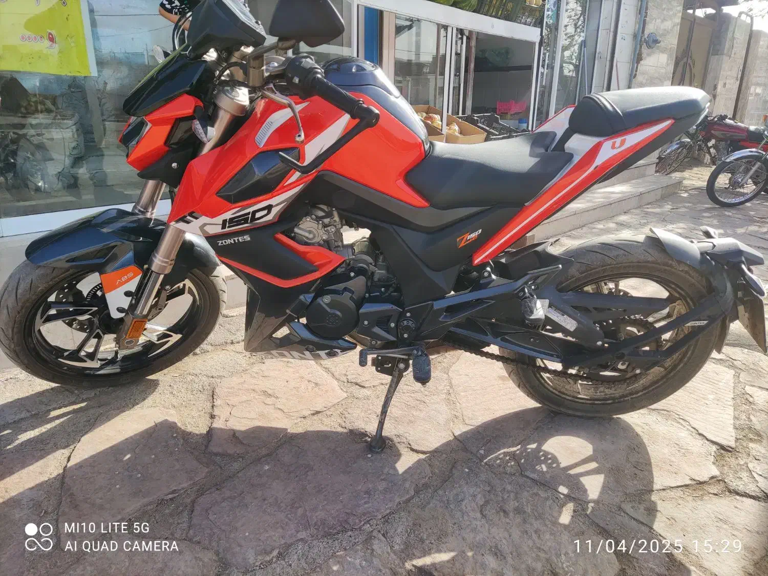 موتورسیکلت زونتس z2u مدل ۱۴۰۲|موتورسیکلت|ملکآباد, |دیوار