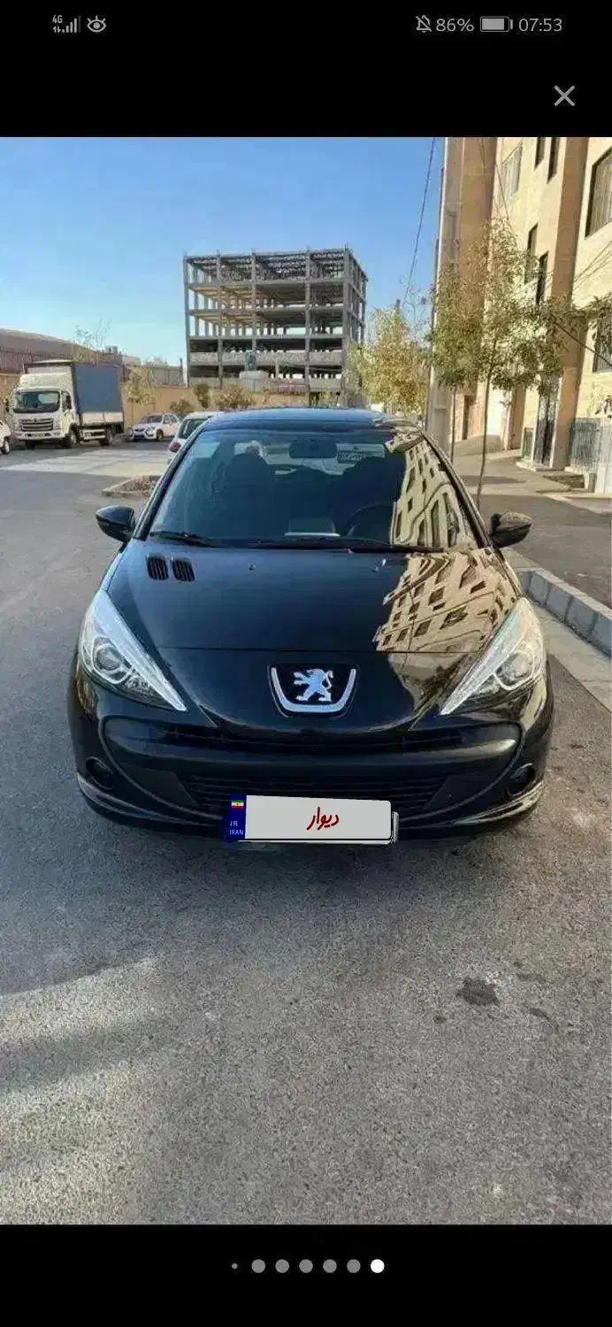 207 پانا مشکی بی رنگ سلامت|خودرو سواری و وانت|تهران, شهرک دریا|دیوار