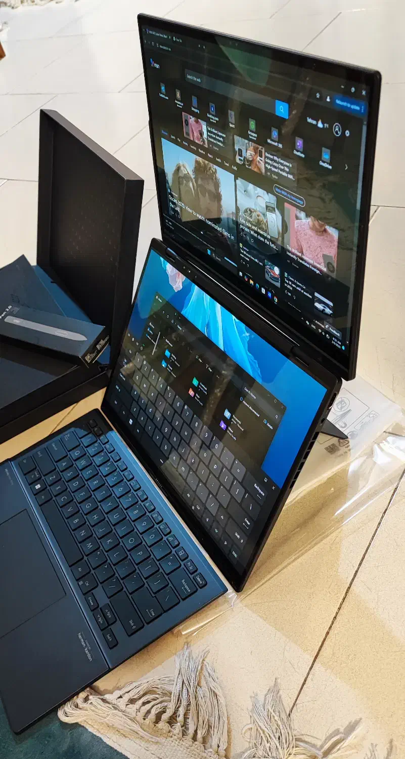 لپ تاپ Asus zenbook Duo|رایانه همراه|تهران, مهران (سیدخندان)|دیوار