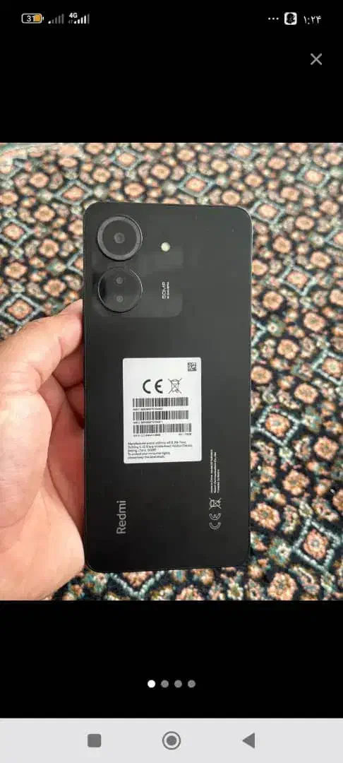 گوشی شیائومی ردمی 13c حافظه ۲۵۶ رم ۸ سالم وتمیز|موبایل|مرودشت, ثبت احوال|دیوار