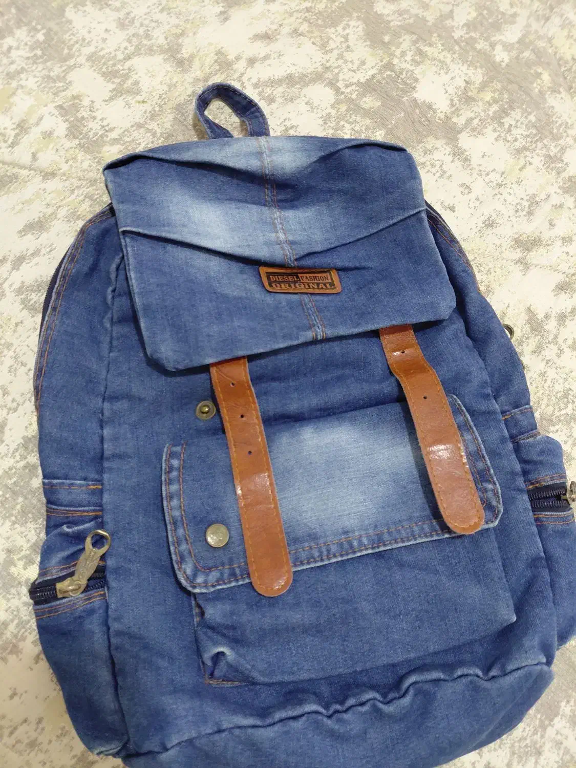 کوله پشتی جین برند دیزل|کیف، کفش، کمربند|کرج, حیدرآباد|دیوار