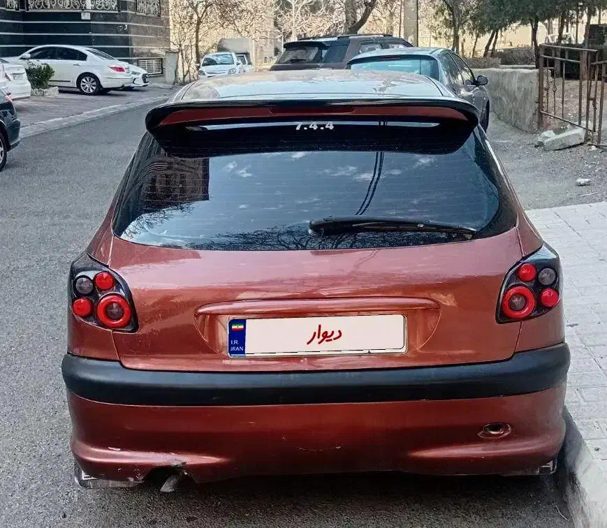 پژو۲۰۶تیپ ۵|خودرو سواری و وانت|تهران, سعادت‌آباد|دیوار