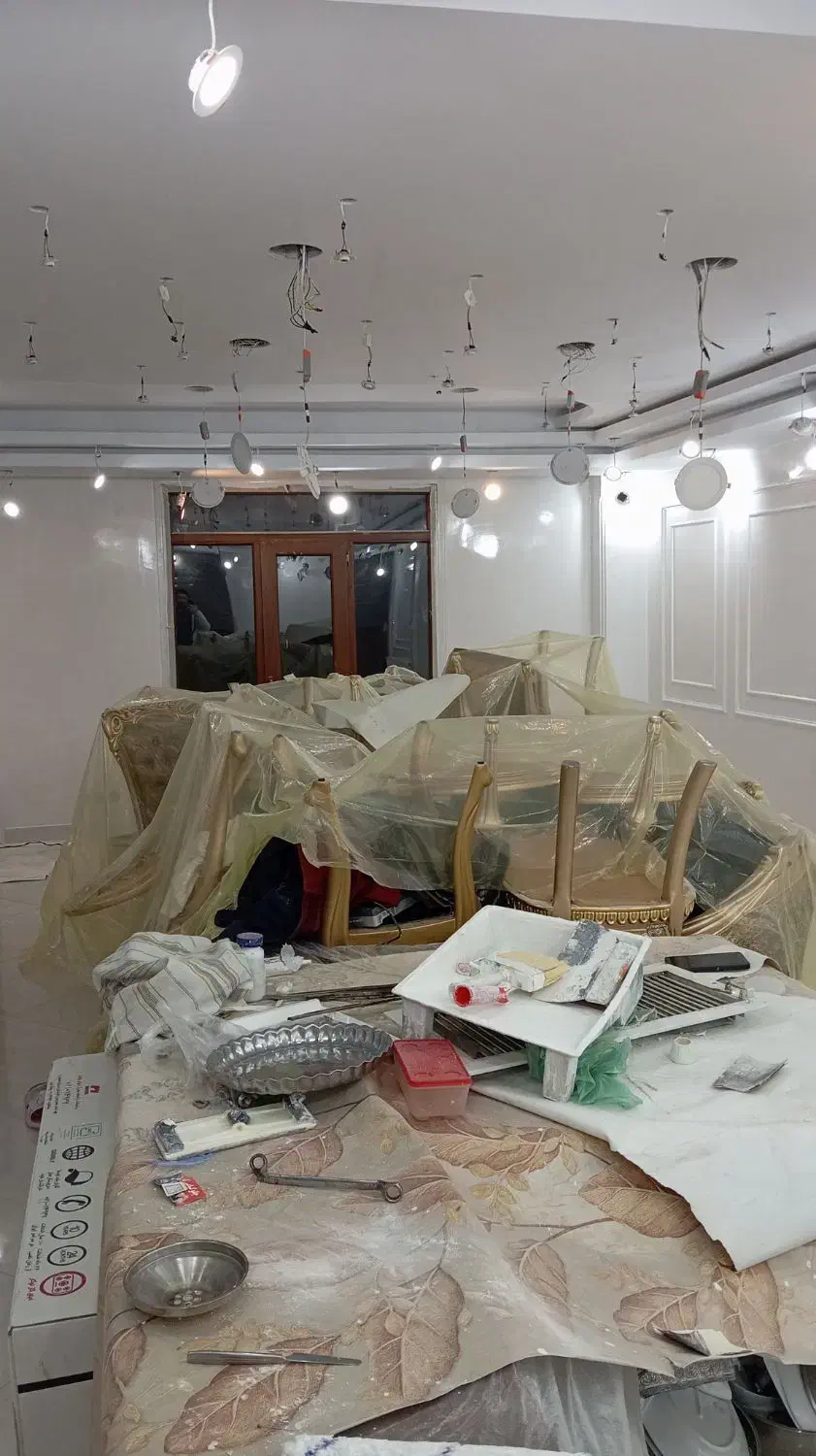 رنگ آمیزی ساختمان نوین اراسته|خدمات پیشه و مهارت|صباشهر, |دیوار