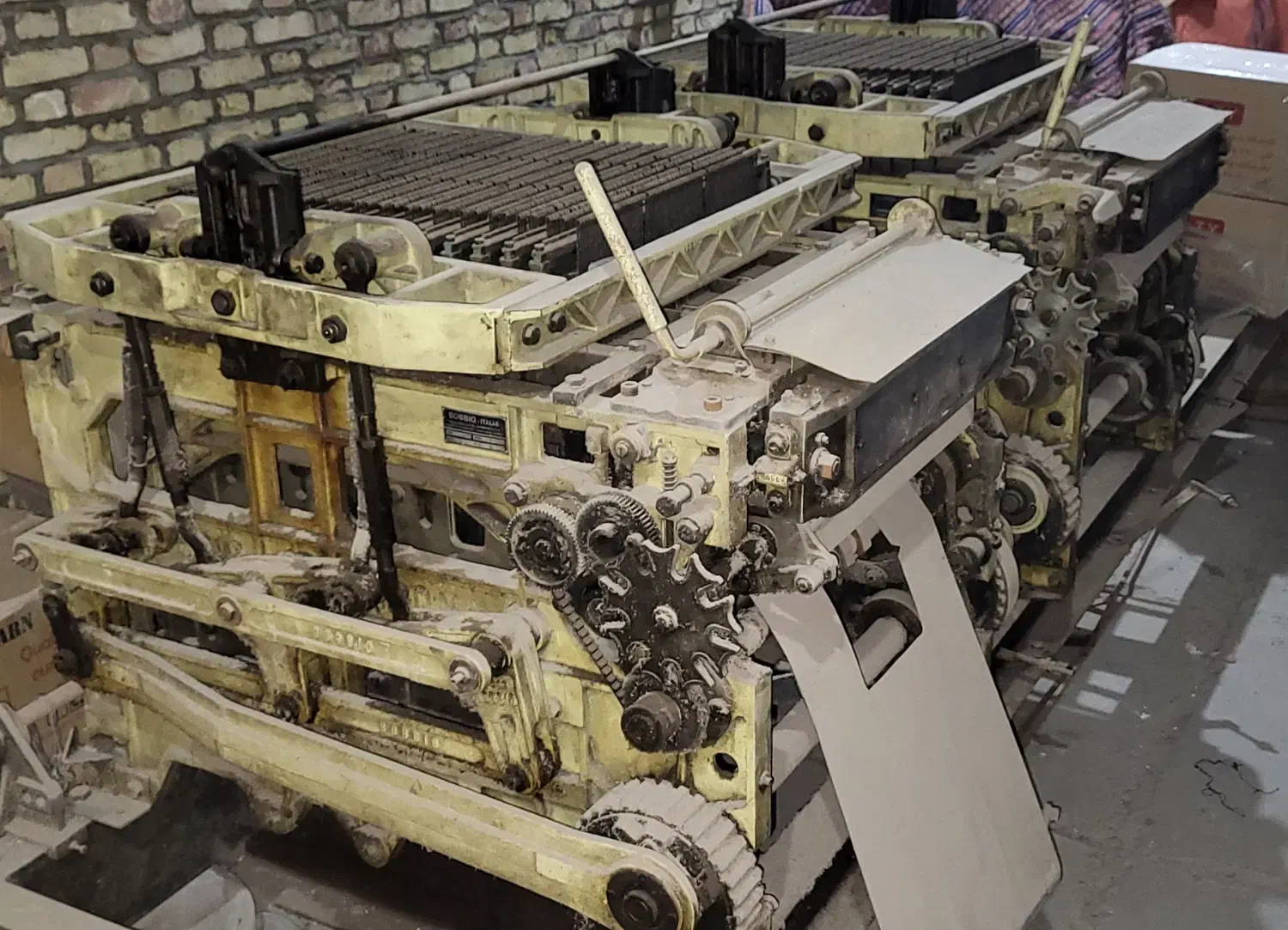 ژاکارد بافندگی کاغذی دوبل BOBBIO مدل KROMA 5|ماشینآلات صنعتی|اصفهان, قلعه طبره|دیوار