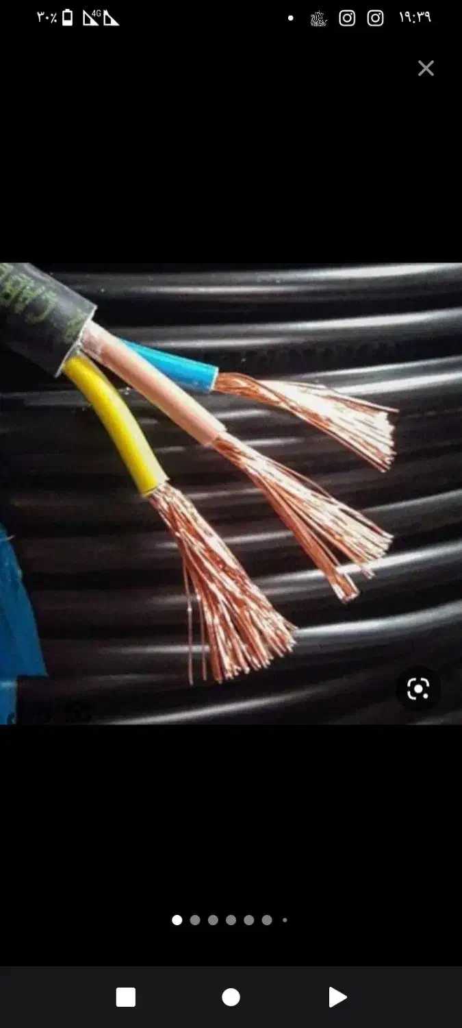 کابل 3در 4 کابل افشان 1.5دوازده متر|حراج|گنبد کاووس, |دیوار