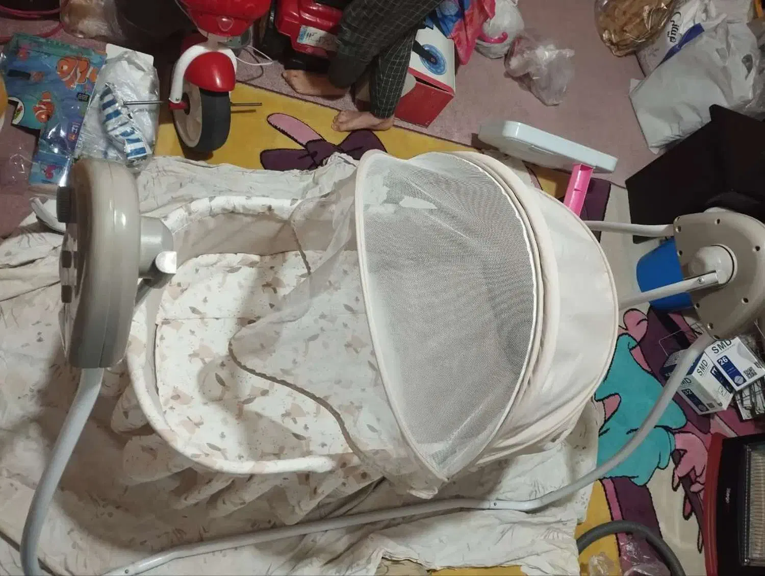 گهواره برقی و موزیکال برند NINIKO|اسباب و اثاث بچه|سبزوار, شهرک اندیشه|دیوار