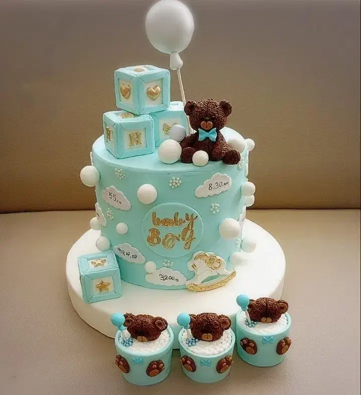 ماکت کیک تم تدی خاص|مجسمه، تندیس، ماکت|سهند, |دیوار