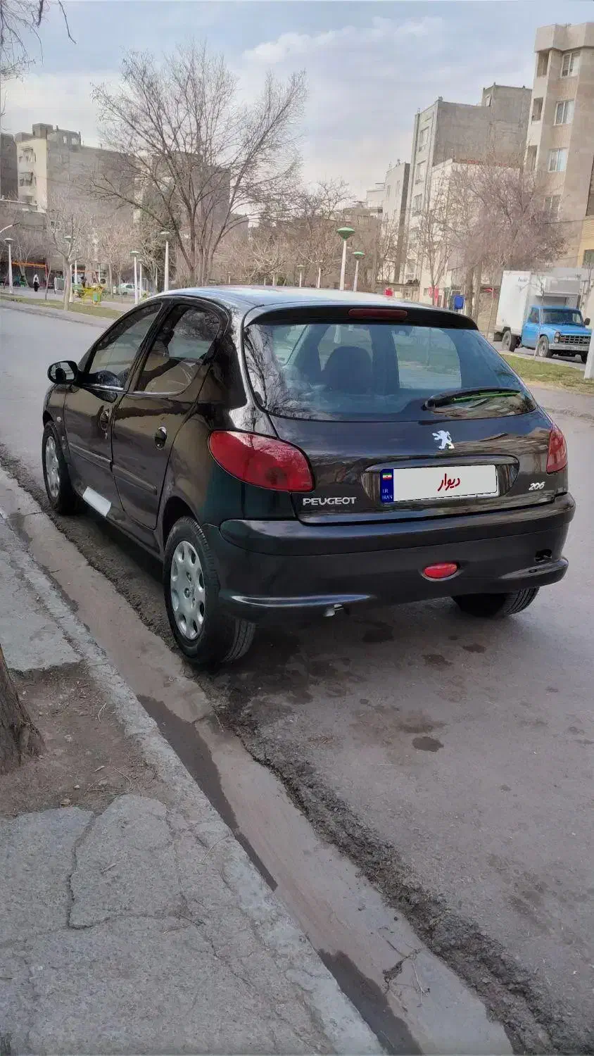 پژو ۲۰۶تیپ ۲ کم کار|خودرو سواری و وانت|مشهد, یاس|دیوار