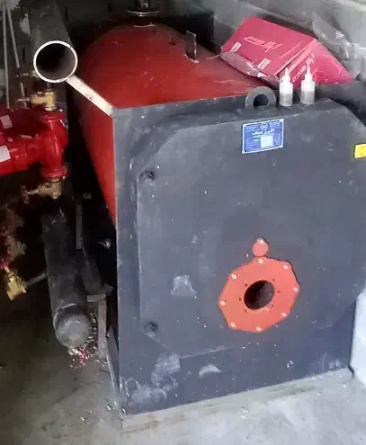 دیگ فولادی شوفاژ ۳۵۰۰۰۰ ۲ روز کارکرد|آبگرمکن، پکیج، شوفاژ|ساری, |دیوار