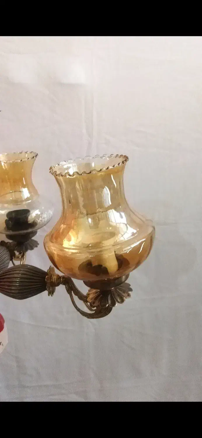 لوستر ۴ شاخه|لوستر و چراغ آویز|اهواز, زیتون کارمندی|دیوار