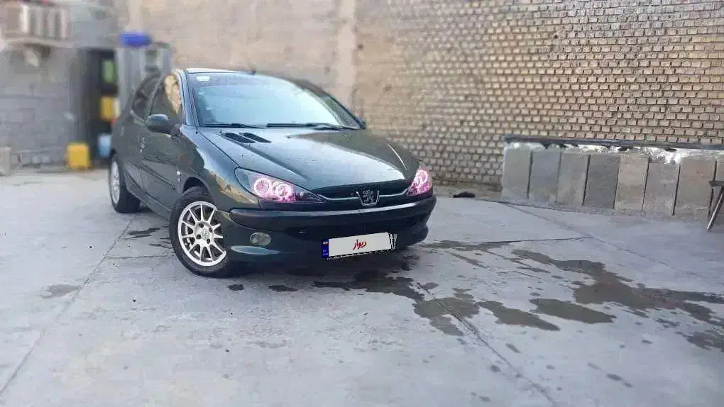 پژو 206 یشمی متالیک تیپ 2|خودرو سواری و وانت|بندر امام خمینی, |دیوار