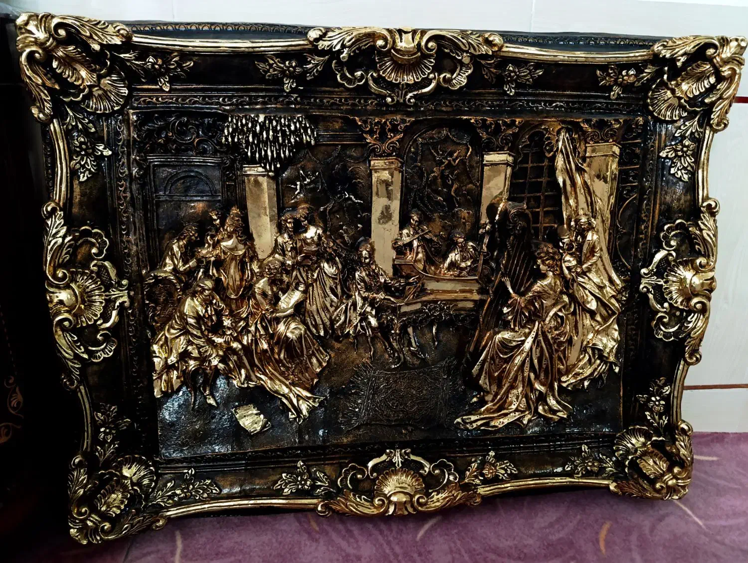 دو تابلو با طرح شیک|تابلو، نقاشی، عکس|لردگان, |دیوار