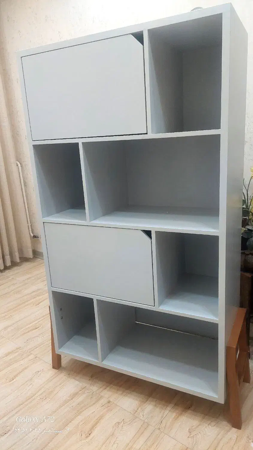 کتابخانه  زیبا|کتابخانه، شلف، قفسه‌های دیواری|اقبالیه, |دیوار