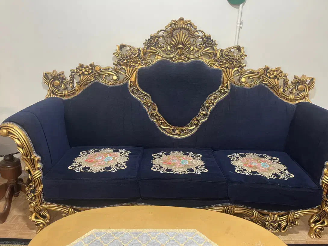 مبل استیل ۹نفره|مبلمان خانگی و میز عسلی|باغستان, |دیوار