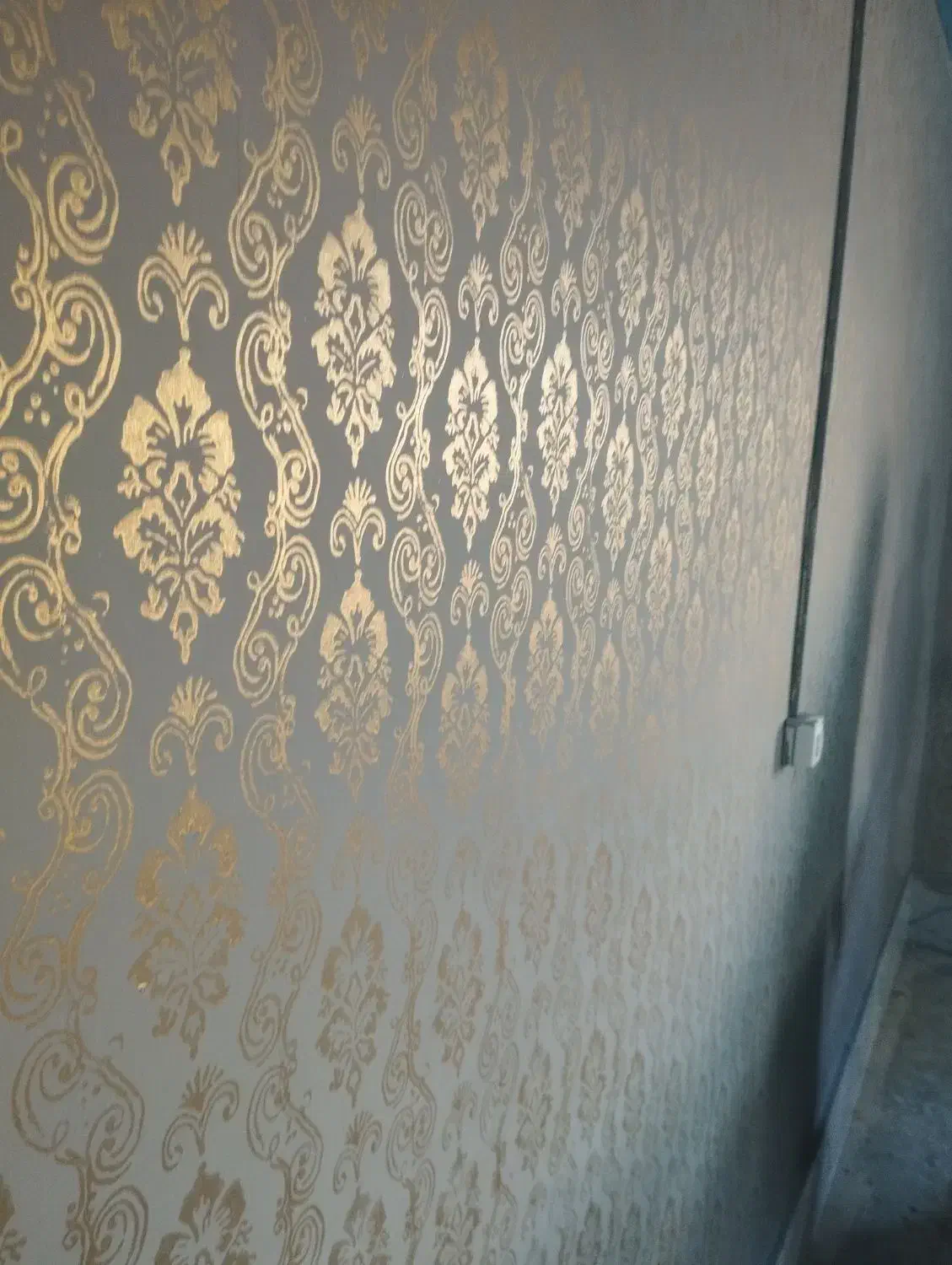 طرح کاغذ دیواری و نقاشی ساختمان|خدمات پیشه و مهارت|تویسرکان, |دیوار