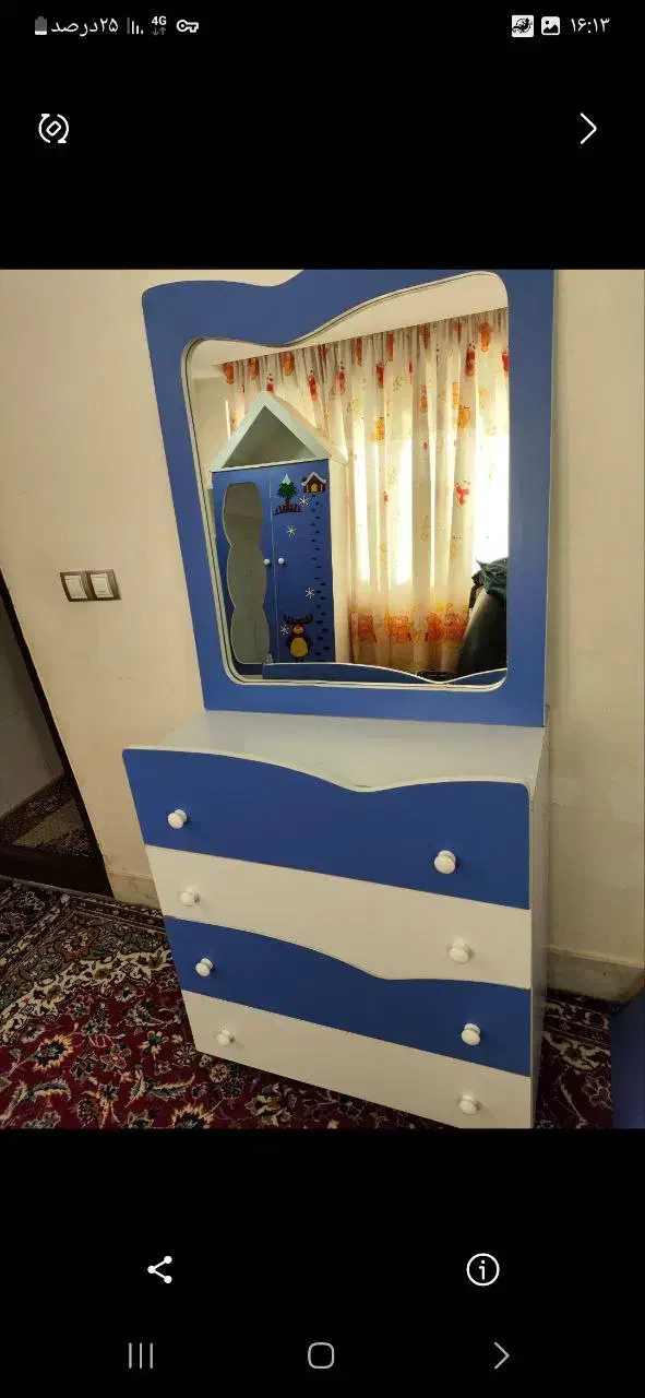 سرویس کامل چوب کودک|تخت و سرویس خواب|بجنورد, |دیوار