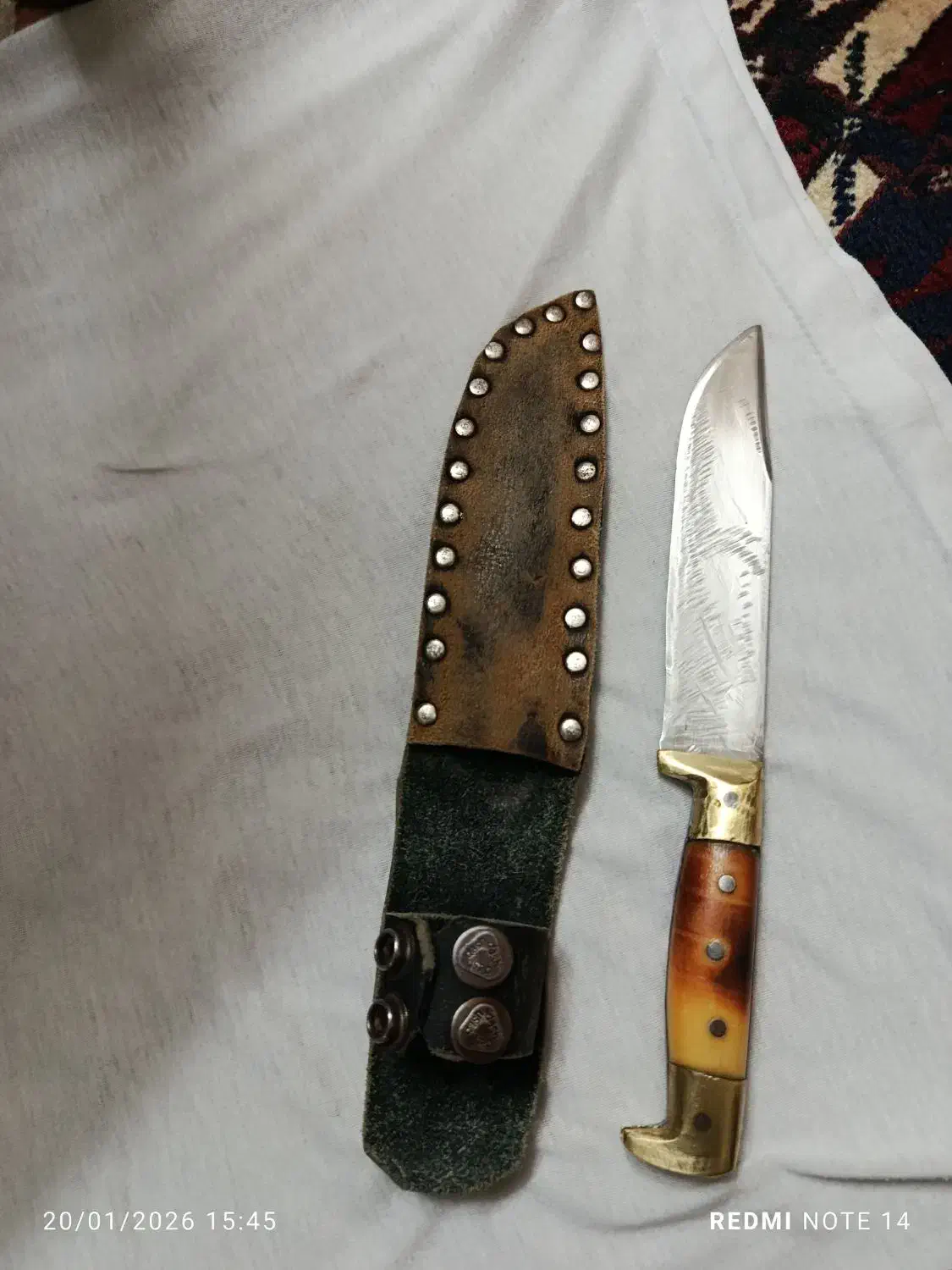 چاقو اصیل ترکمنی|کلکسیون اشیاء عتیقه|گمیشان, |دیوار