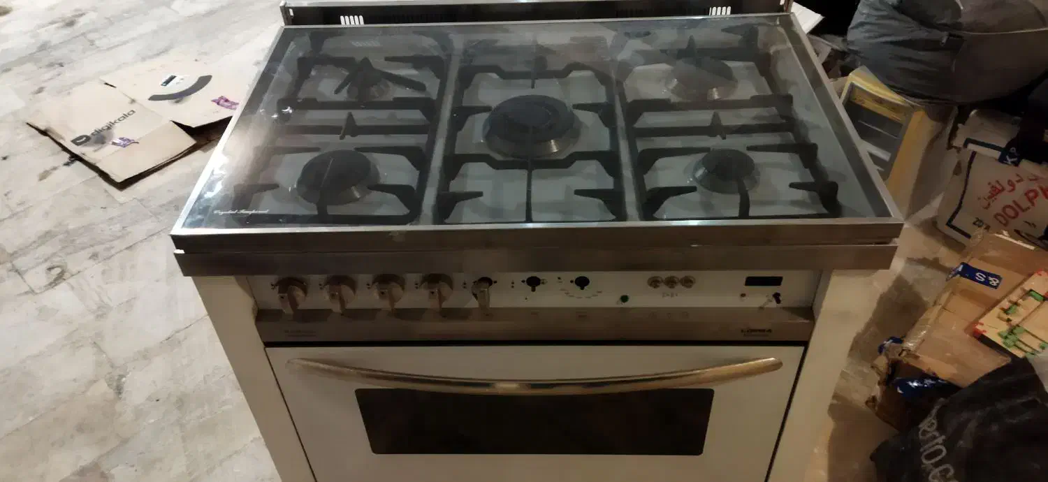 اجاق گاز لوفرا ایتالیایی اصل|اجاق گاز و لوازم برقی پخت‌وپز|گرمدره, |دیوار