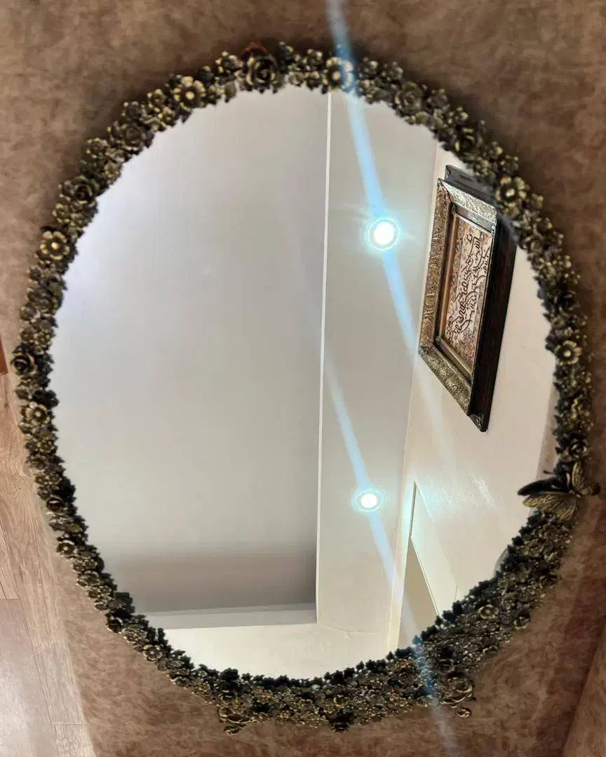 آینه شمعدان|صنایع دستی و سایر لوازم تزئینی|تهران, باغ فیض|دیوار